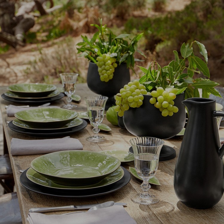 Тарелка GOP162-VRF(GOP162-01616E), керамика, Vert frais, Costa Nova