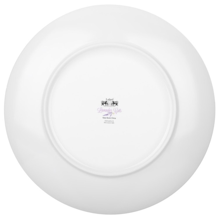 Набор тарелок обеденных lefard "лавандовые коты"  2 шт. 25,5*2,5 см Lefard (425-165)