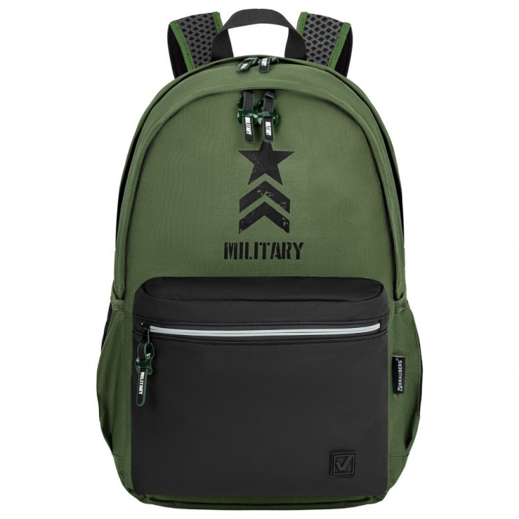 Рюкзак Brauberg FASHION CITY универсальный "Military" хакки 46х31х15 см 271670 (1) (89781) Рюкзак Brauberg FASHION CITY универсальный "Military" хакки 46х31х15 см 271670 (1) (89781)