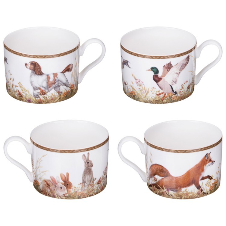 Чайный набор lefard "охота" на 2 пер. 4 пр. 300 мл Lefard (590-738)