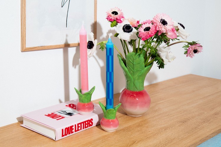 Подсвечник radish, 6,7 x 6,7 x 8,7 см (80194)