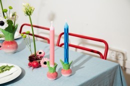 Подсвечник radish, 6,7 x 6,7 x 8,7 см (80194)