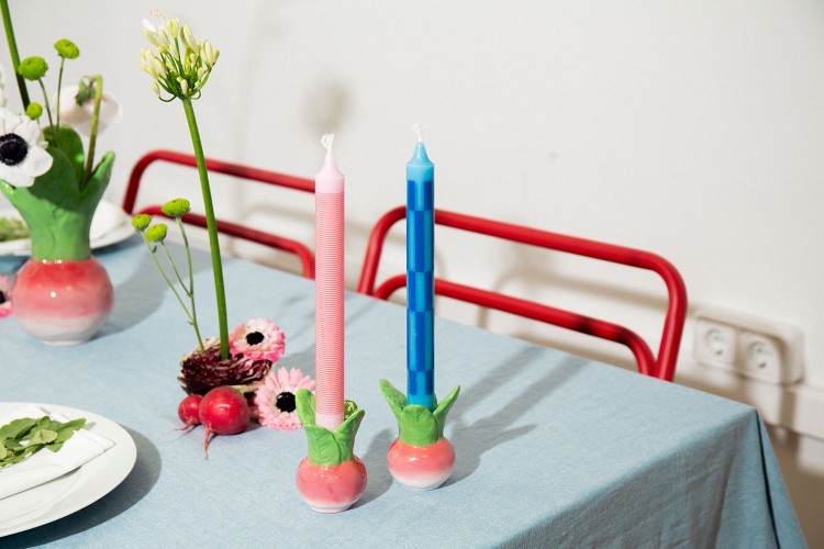 Подсвечник radish, 6,7 x 6,7 x 8,7 см (80194)