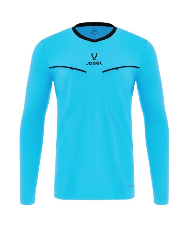 Лонгслив судейский JOGEL DIVISION PerFormDRY Referee LS Tee 2.0, голубой (2133771)