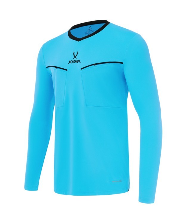 Лонгслив судейский JOGEL DIVISION PerFormDRY Referee LS Tee 2.0, голубой (2133771)