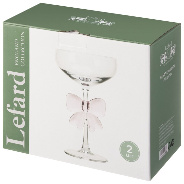 Набор креманок "venezia" из 2 шт. 270 мл Lefard (685-168)