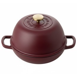 Сотейник с крышкой из коллекции "Шеффилд", D30 см, 4 л, бургунди (80253)