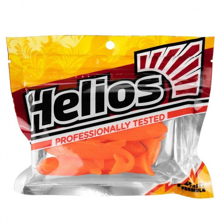 Виброхвост Helios Nelma 3.15"/8 см, цвет Orange 6 шт HS-26-024 (77757)