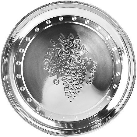 Поднос 38см круглый нерж МВ (21468)