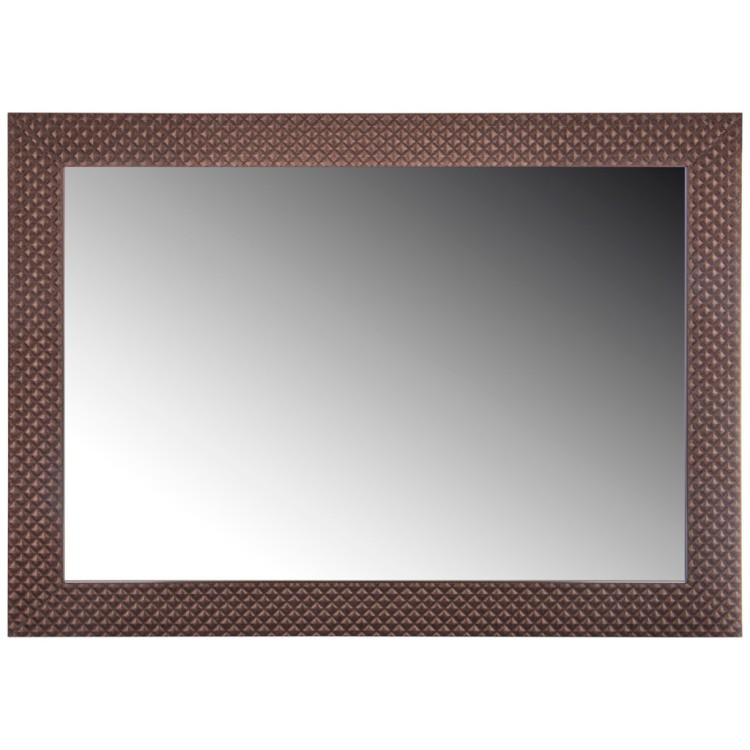 Зеркало в раме шоколадное серебро (50*70 41*61) ООО "Лэнд (541-789)