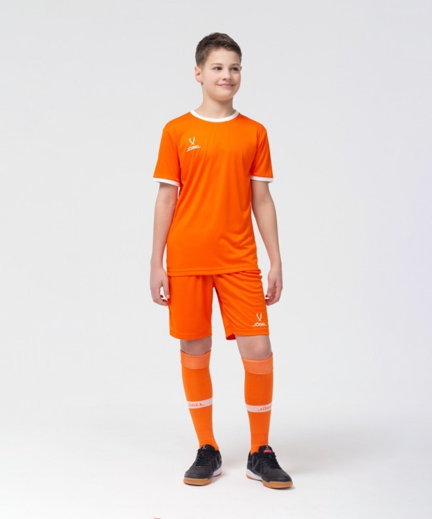 Футболка футбольная CAMP Origin, оранжевый/белый, детский (702183)