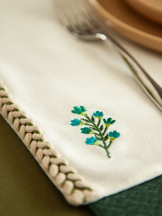 Салфетка под приборы meadow bloom из коллекции ethnic, 33х48 см (79077)