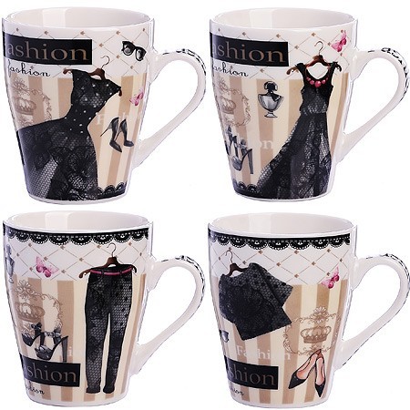 Кружка 340 мл Fashion (мин. 4шт)LR (31230) Кружка 340 мл Fashion (мин. 4шт)LR (31230)