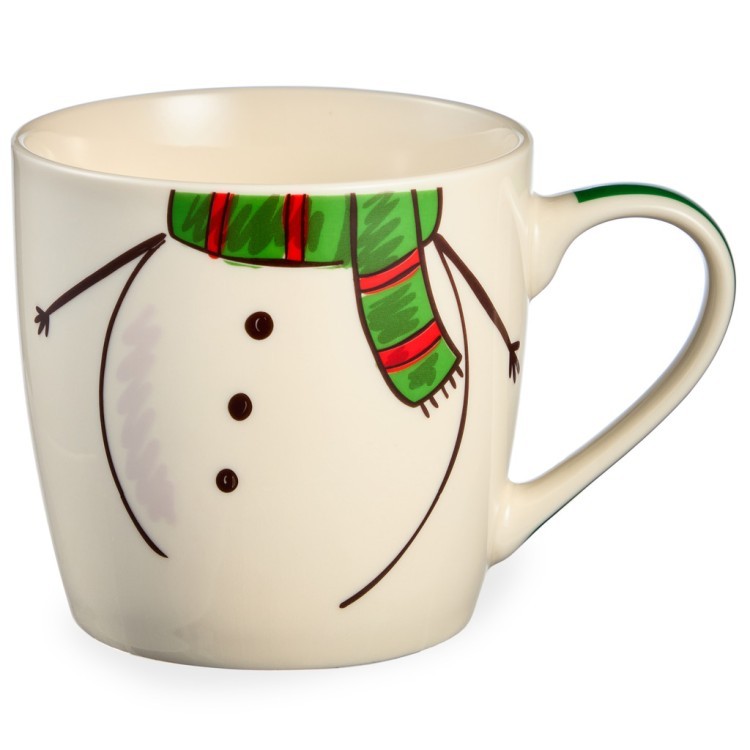 Набор посуды lefard "снеговик" 2 пр. (кружка 360мл, салатник 500мл) Lefard (260-1066)