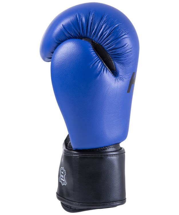 Перчатки боксерские Spider, синий, к/з, 14 oz (805095)