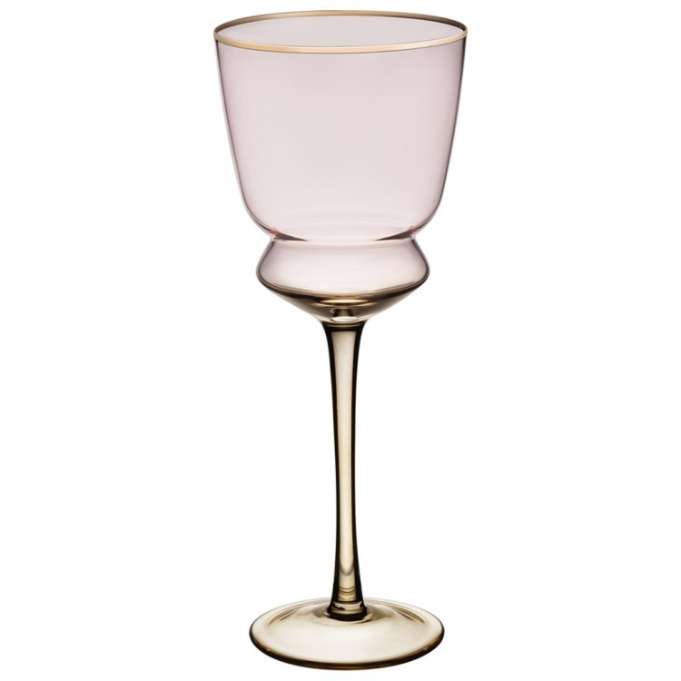 Набор бокалов для вина "twist & shine" pink, 2 шт/380 мл Lefard (687-002)