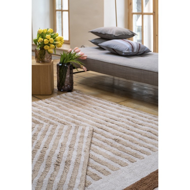 Чехол на подушку из хлопка с принтом tulip field из коллекции terra, 45х45 см (74425)