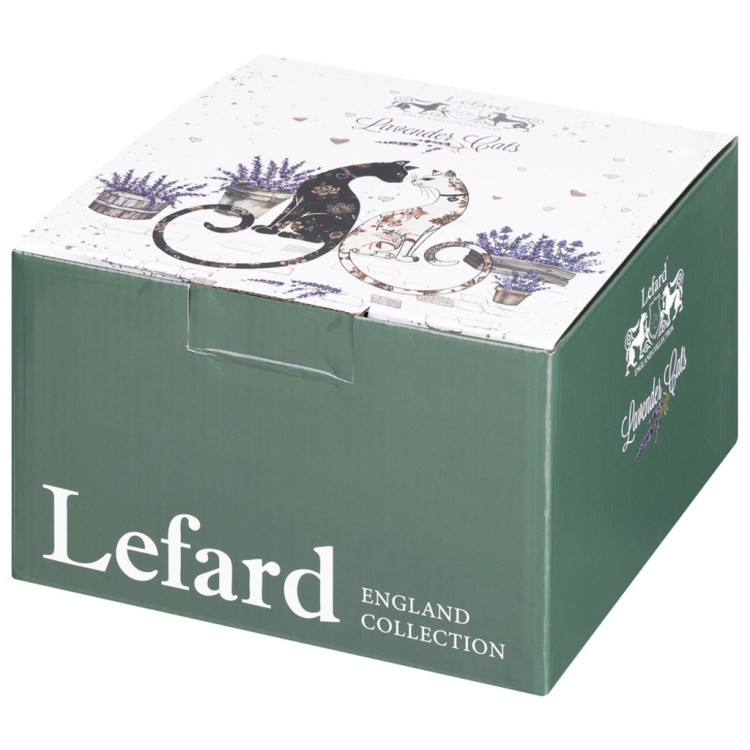 Чайная пара lefard "лавандовые коты" 350 мл Lefard (425-174)