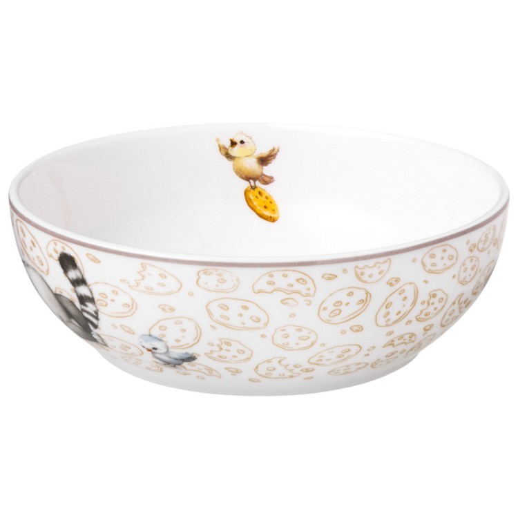 Салатник lefard "счастье есть" 15,5*5 см 600 мл Lefard (85-2095)