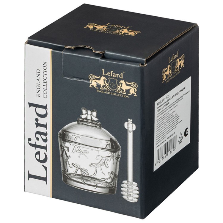 Банка для меда "venezia" 210 мл 8,5*11,5 см Lefard (691-175)