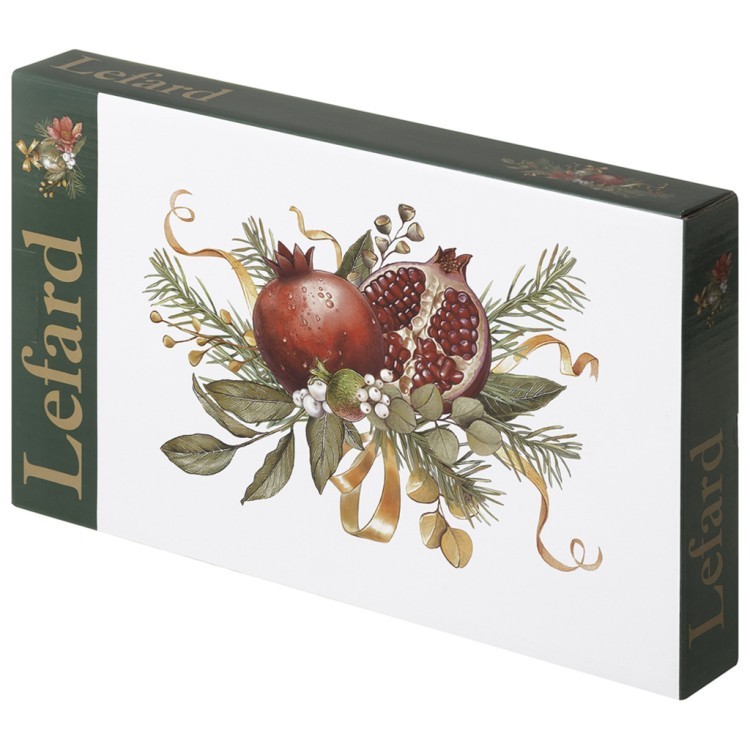 Блюдо овальное lefard "гранат" 25*14,5*2,5 см (761-189-11) 
