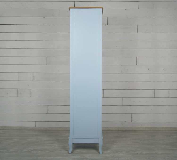 Шкаф Leontina Blue для посуды узкий/высокий арт ST9319RB ST9319RB-ET