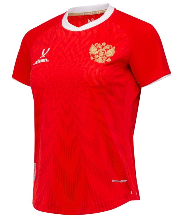 Футболка игровая женская JOGEL NATIONAL PerFormDRY Home Jersey W, красный (2110026)