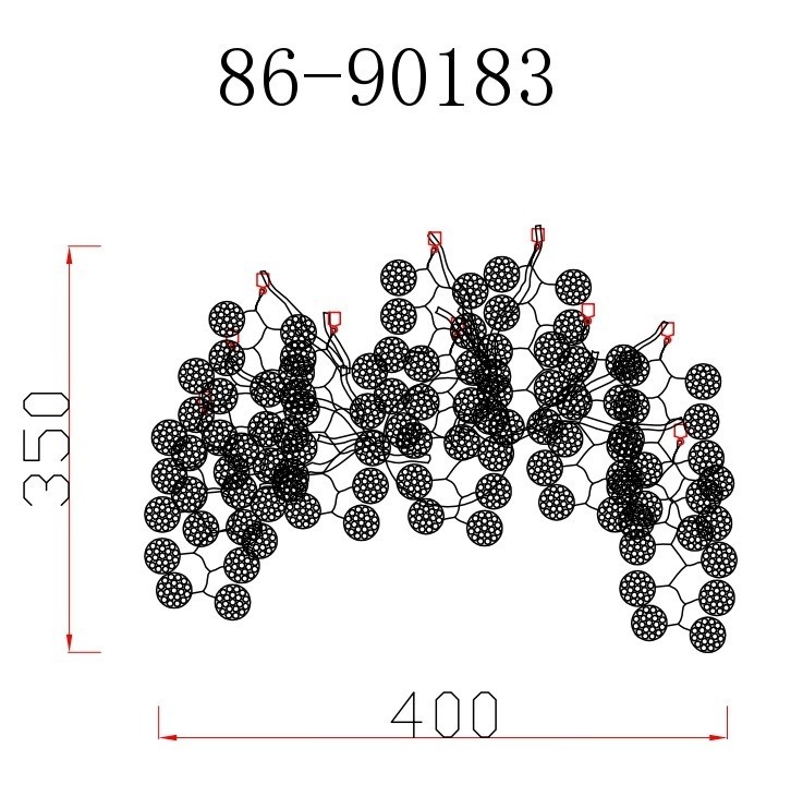Бра TENERA 40*35 см, металл цвет золото (TT-00012887)
