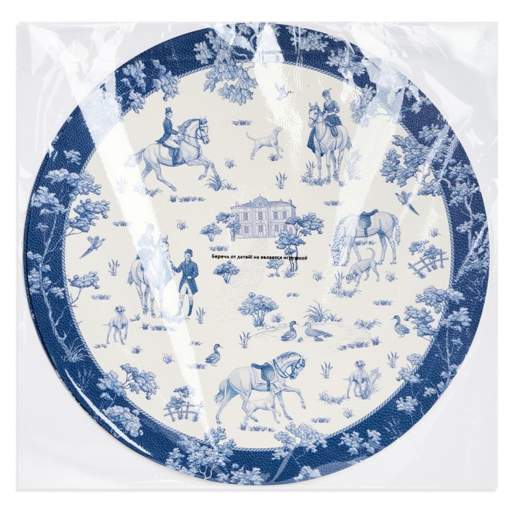 Набор подстановочных салфеток "de jouy" из 2 шт., диаметр=38 см Lefard (771-153)