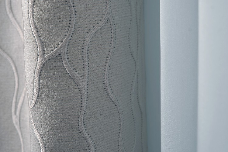 Портьера Mesh голубой 275*260 (TT-00016720)