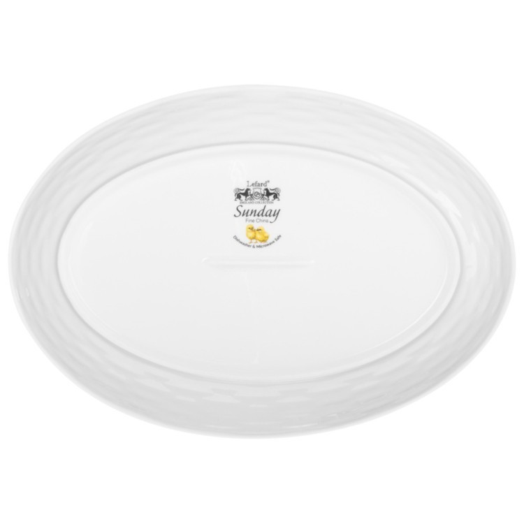 Блюдо овальное lefard "sunday"   26*18,3*3,8 см Lefard (85-2100)
