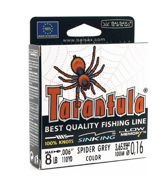 Леска Balsax Tarantula Box 100м 0,16 (3,65кг) (58686)
