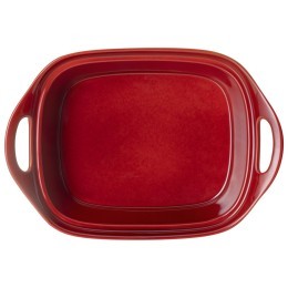 Форма для запекания с крышкой reactive red 33*23*9,5/13 см 2000 мл Agness (780-135)