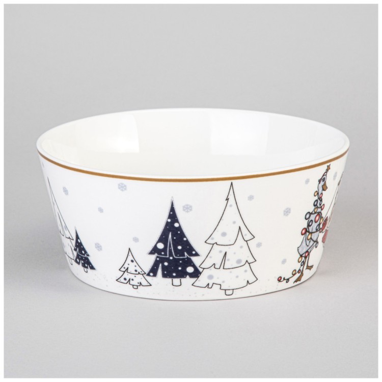 Салатник lefard "family christmas" 14,5*6 см 650 мл Lefard (425-131)