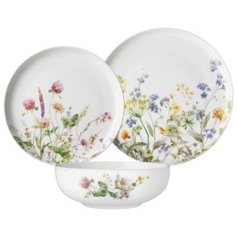 Набор посуды обеденный lefard "wildflowers" на 4 пер. 12 пр. цветы Lefard (577-225)