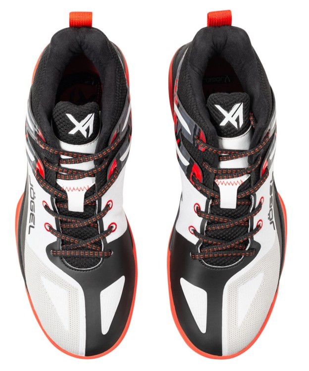БЕЗ УПАКОВКИ Кроссовки баскетбольные JOGEL X1, White/red (2131913)