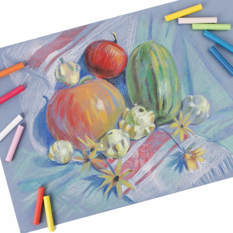 Пастель сухая художественная Brauberg Art Debut 72 цвета круглое сечение 181463 (1) (69531)