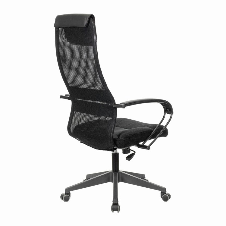 Кресло руководителя Brabix Premium Stalker EX-608 PL сетка/кожзам черное 532090 (1) (72998)