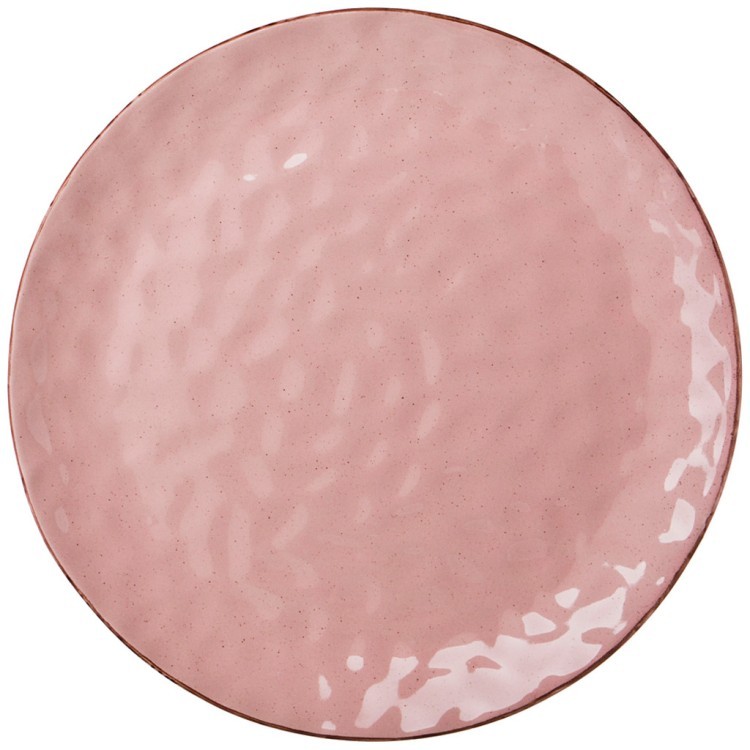 Тарелка подстановочная  26,4 см коллекция "отражение" цвет: розовая пудра Lefard (191-116)