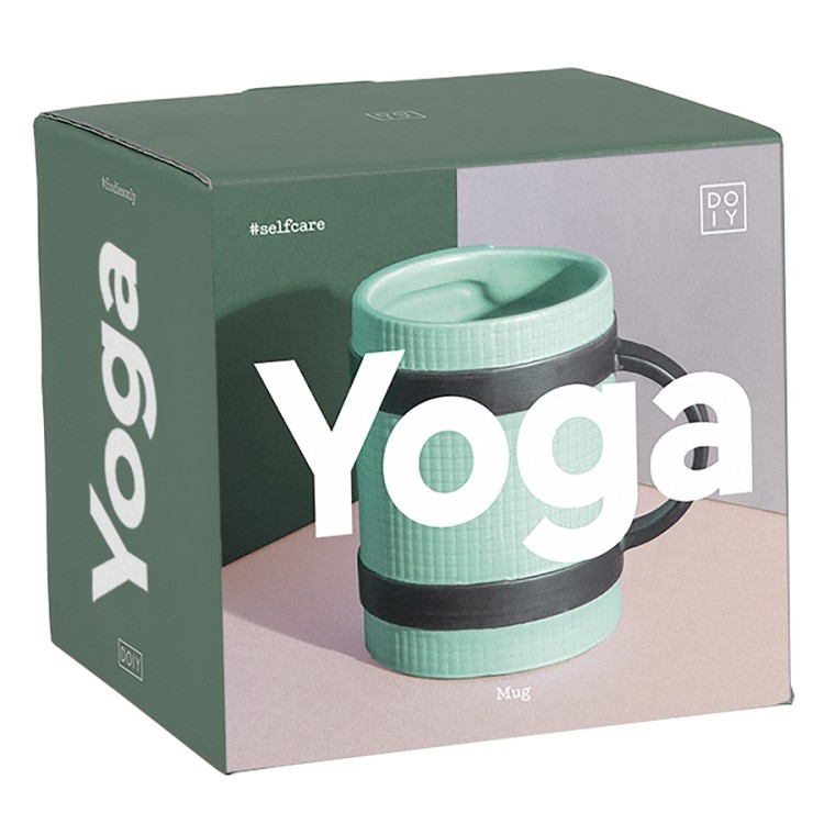 Кружка yoga mug зеленая (70128)