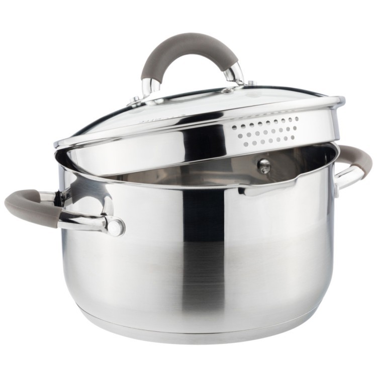 Кастрюля agness "profi home" со стеклянной крышкой, 3,0л 20x11.5 см цвет ручек:кофейный Agness (914-212) Кастрюля agness "profi home" со стеклянной крышкой, 3,0л 20x11.5 см цвет ручек:кофейный Agness (914-212)