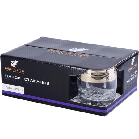 Наб/стаканов д/виски 6шт 305мл ЛОФТ (MS415-88) Наб/стаканов д/виски 6шт 305мл ЛОФТ (MS415-88)