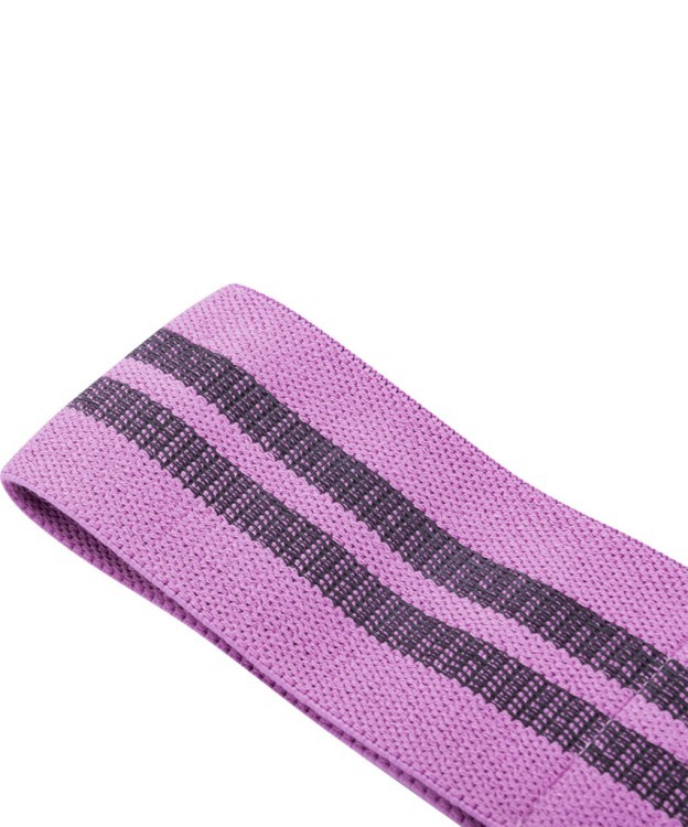 УЦЕНКА Фитнес-резинка текстильная ES-204, низкая нагрузка, фиолетовый (1739538)