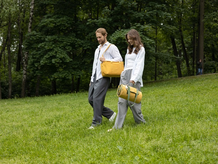 Термосумка для пикника smart picnic, l, горчичная (79197) Термосумка для пикника smart picnic, l, горчичная (79197)