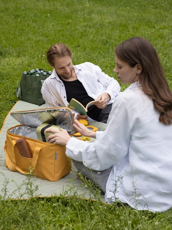 Термосумка для пикника smart picnic, l, горчичная (79197) Термосумка для пикника smart picnic, l, горчичная (79197)