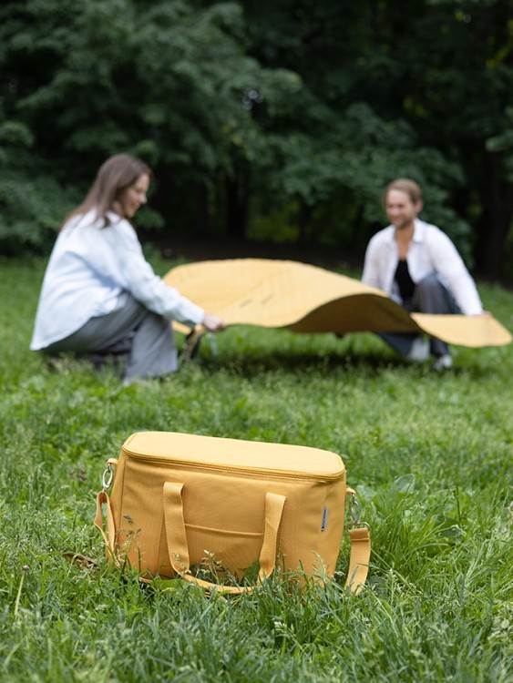 Термосумка для пикника smart picnic, l, горчичная (79197) Термосумка для пикника smart picnic, l, горчичная (79197)
