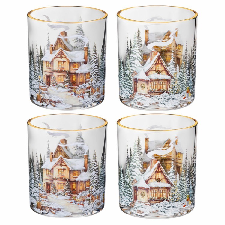 Набор стаканов из 4-х шт. "накануне рождества" 320 мл Lefard (887-472)