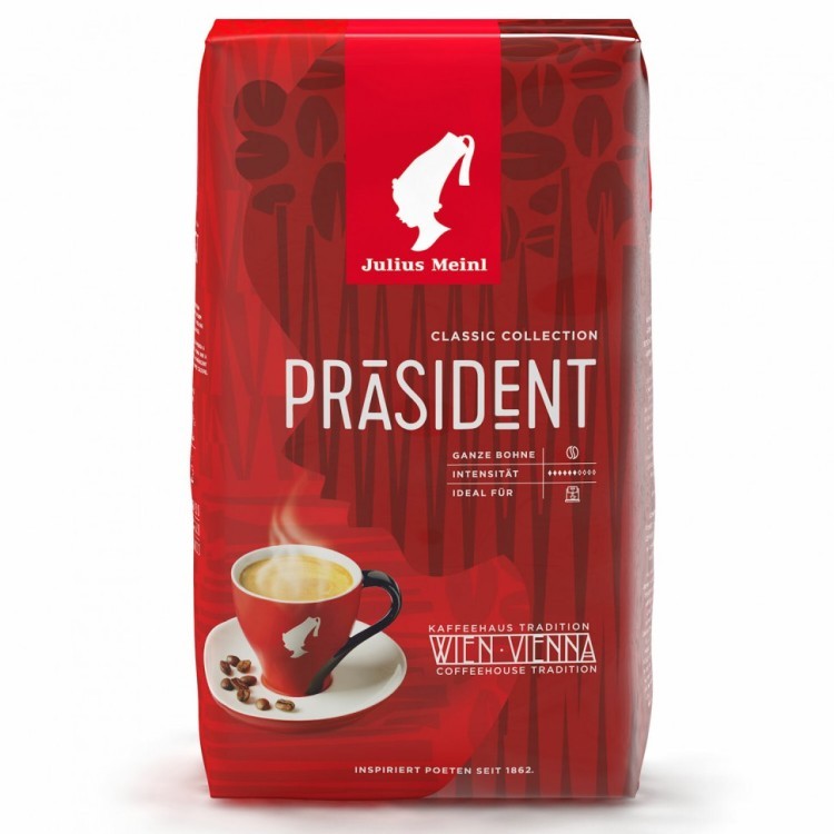Кофе в зернах JULIUS MEINL Prasident Classic Collection 1 кг 89933 622746 (1) (96164)