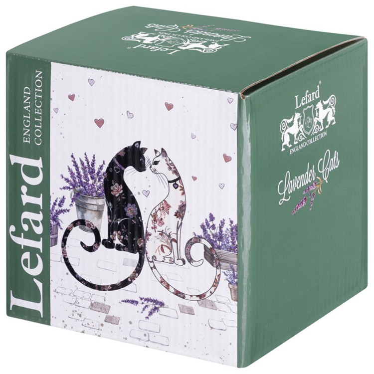 Кружка lefard "лавандовые коты" 430 мл Lefard (425-164)