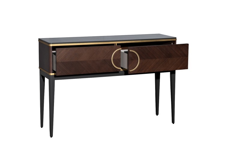 Консоль шпон 2 ящика 120*80*35см (TT-00016517)